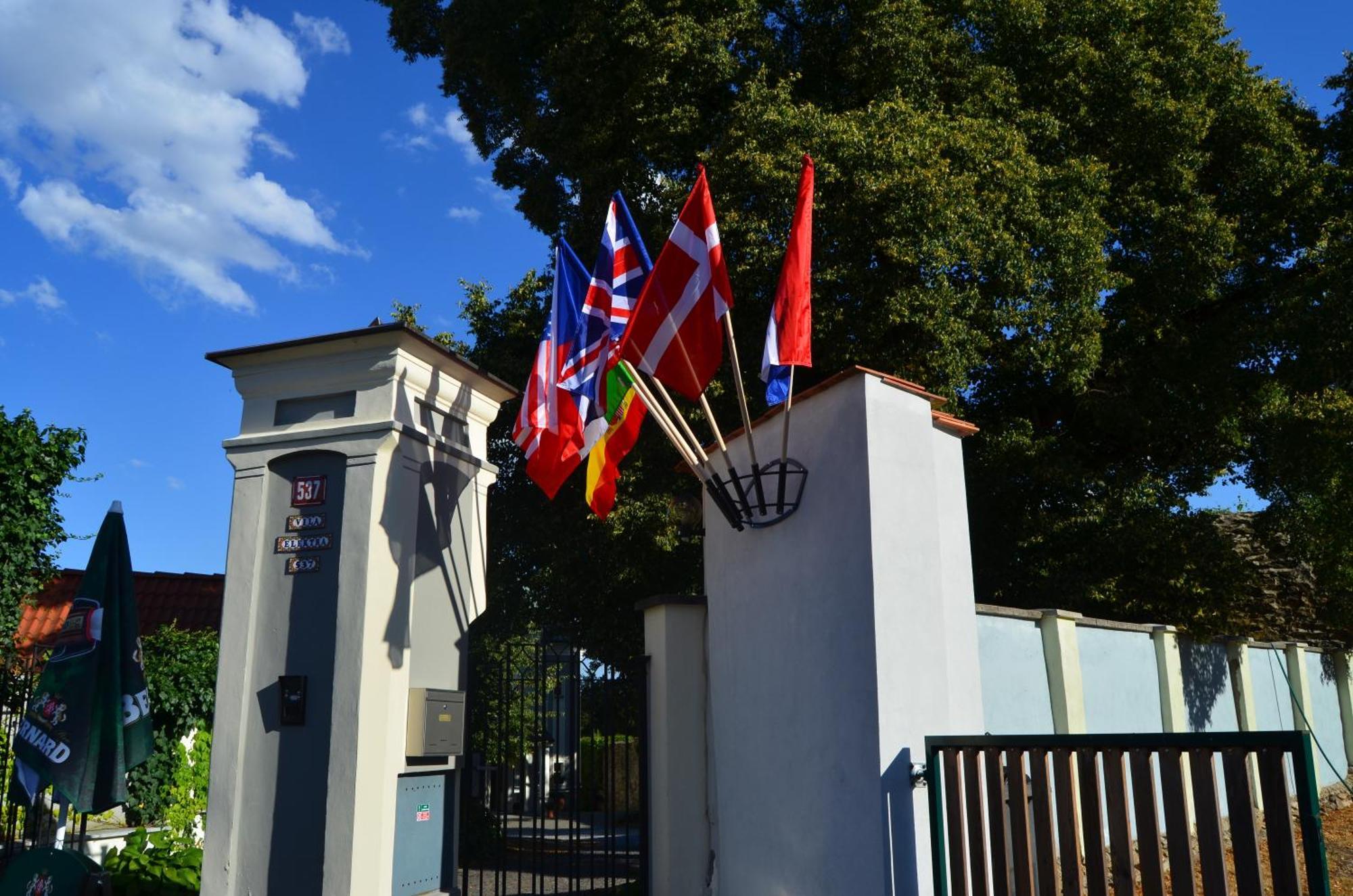 Penzion Vila Elektra Bechyně Exterior foto